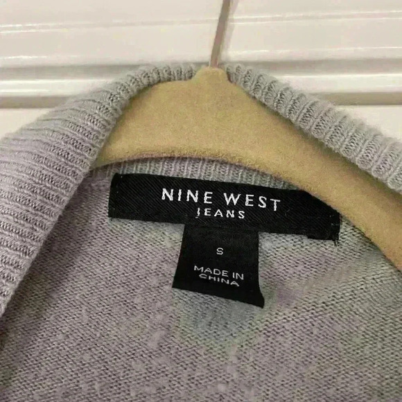 Nine west open front ombre cardigan sz S - Picture 2 of 5